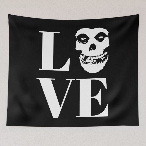 Item preview, Love Misfits American Punk Rock Band designed and sold by heartstp.