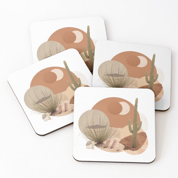 Item preview,  Desert Oracle : Southwestern minimalism,  terracotta, sand, sage designed and sold by catcurio.