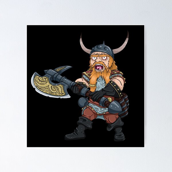 Item preview, Grimdrunk Kegbreaker designed and sold by SideQuest - Scribbled Chaos!.