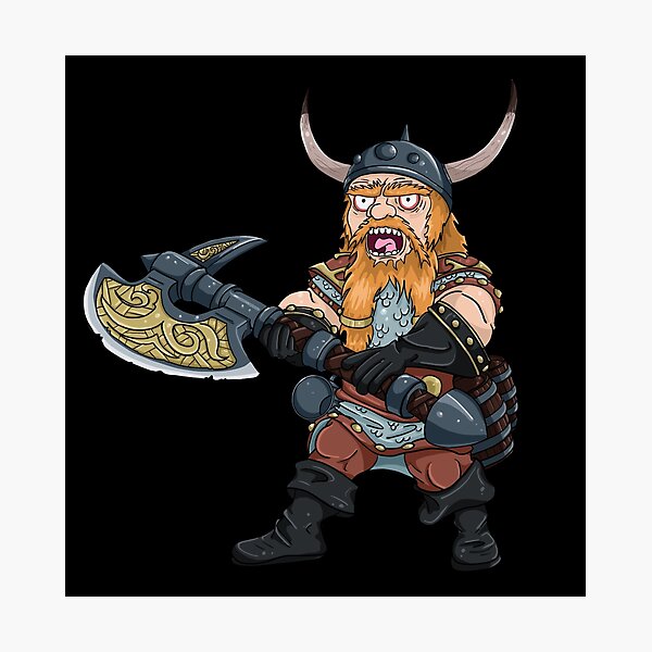 Item preview, Grimdrunk Kegbreaker designed and sold by SideQuest - Scribbled Chaos!.
