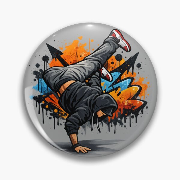Item preview, Gravity-defying street B-Boy. designed and sold by HubiUrbanStudio.