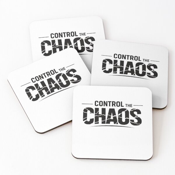Item preview, Control The Chaos – Mindset Power Typography Design designed and sold by RelateAndTee.
