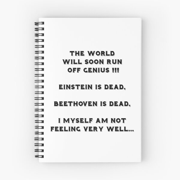 Item preview, The world will soon run off genius  designed and sold by La pensée sauvage.