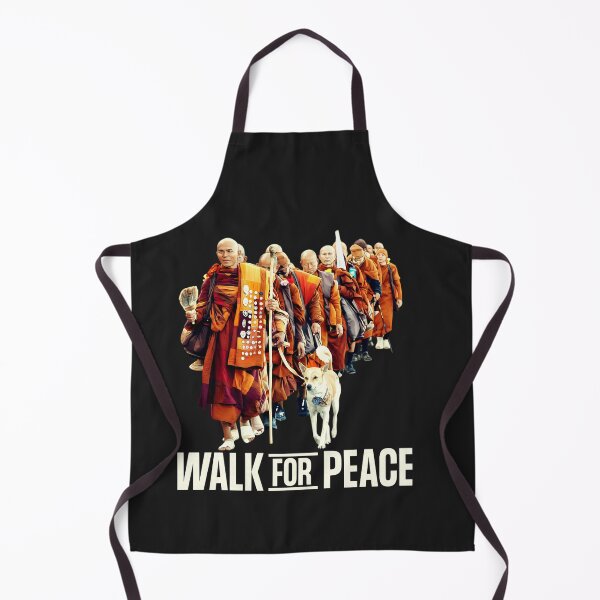 Item preview, Peace Walking Monks and Aloka Dog Walk for Peace designed and sold by CriseldaBruning.