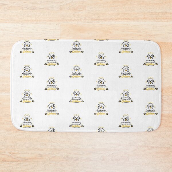 Item preview, Emotionally Supported by Golden Retriever Gift designed and sold by WildVista.