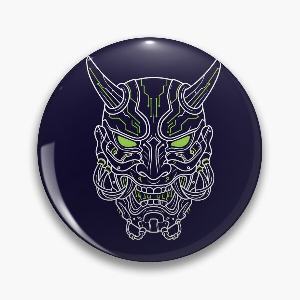 Artikelvorschau, VERALTET – Cyber Hannya Techwear Streetwear Design entworfen und verkauft von ArtCrafter13.