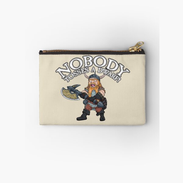 Item preview, Nobody Tosses a Dwarf! designed and sold by SideQuest - Scribbled Chaos!.
