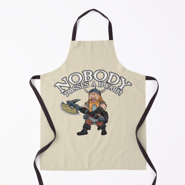 Item preview, Nobody Tosses a Dwarf! designed and sold by SideQuest - Scribbled Chaos!.