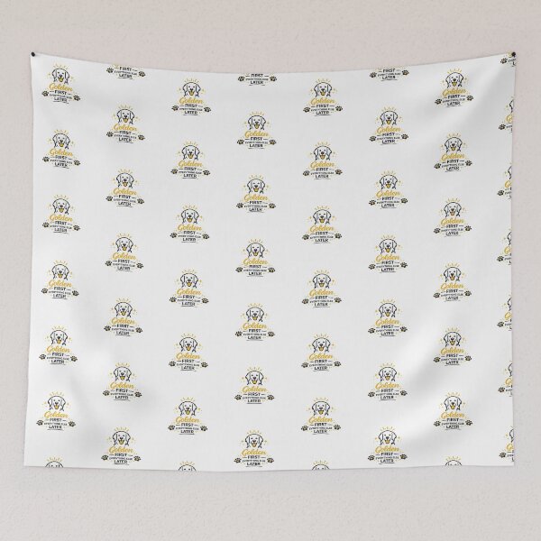 Item preview, Golden First Everything Else Later Retriever Gift designed and sold by WildVista.