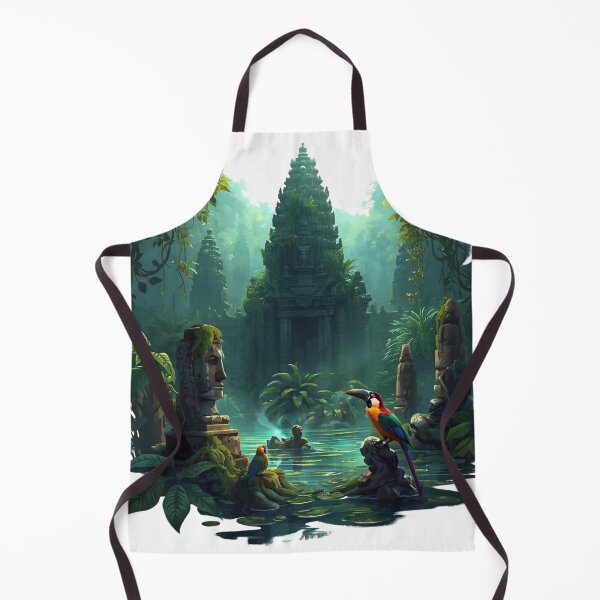 Item preview, Sunken Jungle Ruins designed and sold by catcurio.