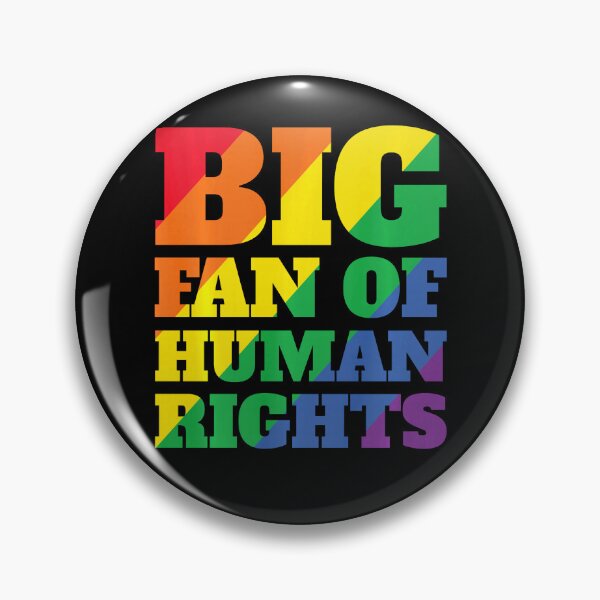 Item preview, Big Fan of Human Rights Equality LGBTQ Pride Quote Design designed and sold by leolawaller.