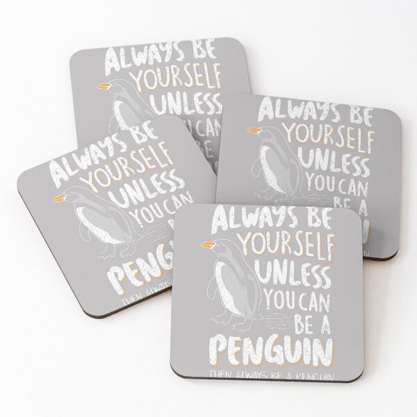 Item preview, Always be a Penguin - Funny Penguin Lover designed and sold by GreggRoss.