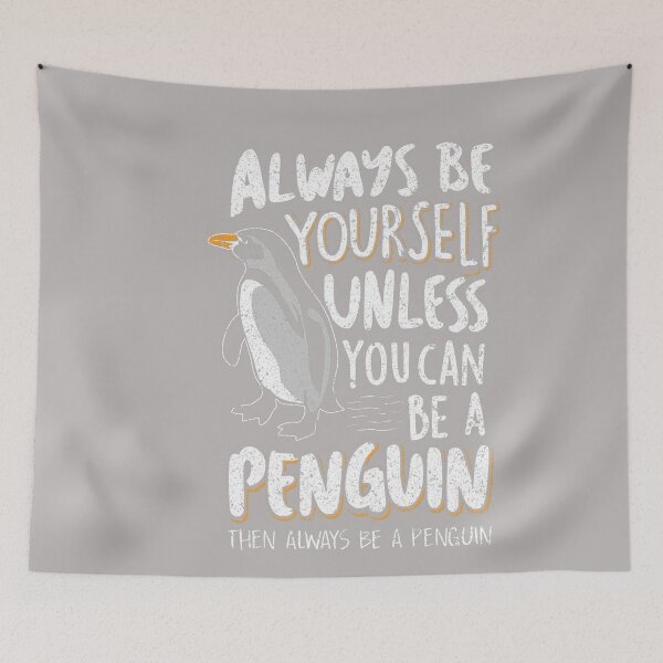Item preview, Always be a Penguin - Funny Penguin Lover designed and sold by GreggRoss.