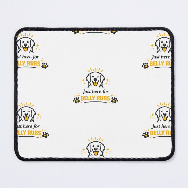 Item preview, Just Here for Belly Rubs Golden Retriever Gift designed and sold by WildVista.