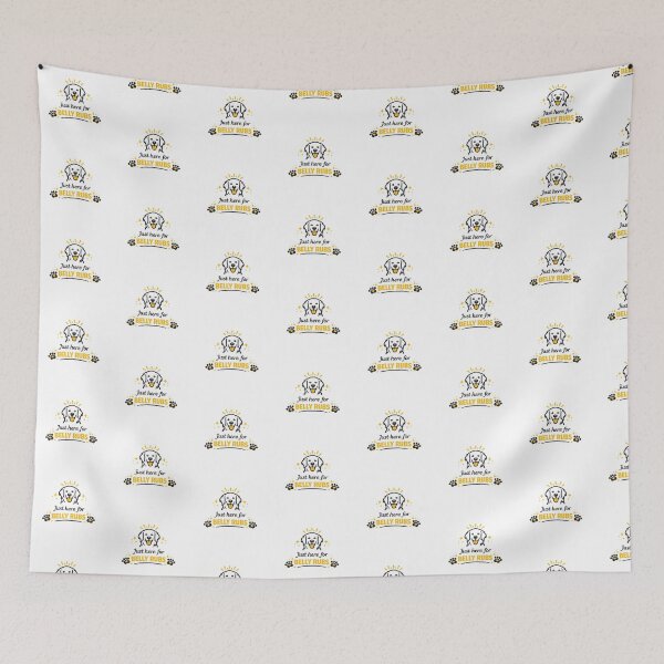 Item preview, Just Here for Belly Rubs Golden Retriever Gift designed and sold by WildVista.