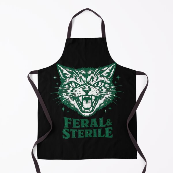 Item preview, Feral  Sterile Retro Cat Tnr Mom Funny Women Cat Lover T-Shirt designed and sold by SAPAIDART.