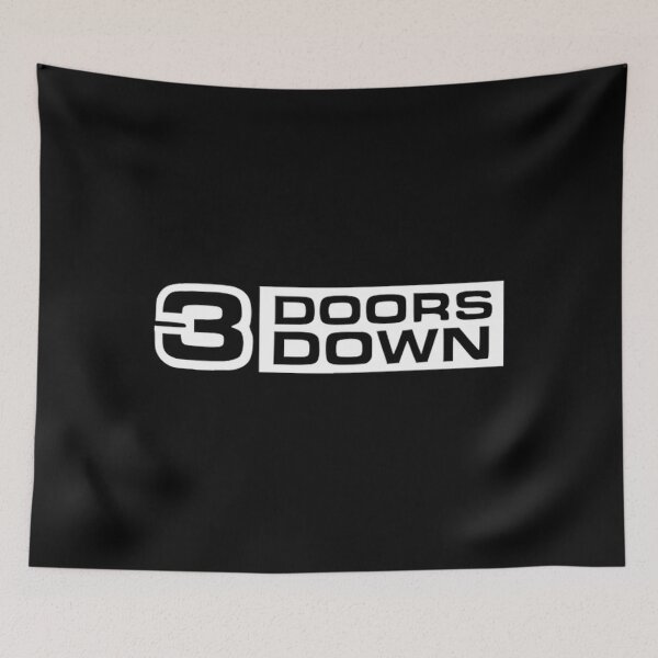 Aperçu de l'œuvre 3 Doors Down, logo iconique et classique du rock alternatif créée et vendue par ErynGibson.