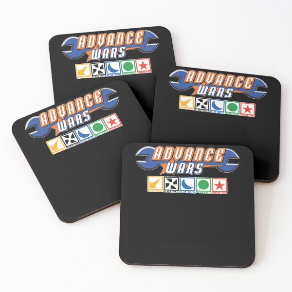 Item preview, Advance Wars Logo with Factions Yellow Conet Black Hole Blue Moon Green Earth Orange Star designed and sold by Paranoidpig.