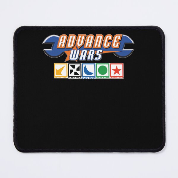 Item preview, Advance Wars Logo with Factions Yellow Conet Black Hole Blue Moon Green Earth Orange Star designed and sold by Paranoidpig.