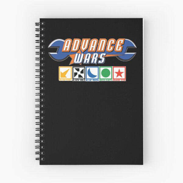 Item preview, Advance Wars Logo with Factions Yellow Conet Black Hole Blue Moon Green Earth Orange Star designed and sold by Paranoidpig.
