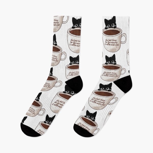 Item preview, The Best Thing For The Morning Is Coffee And a Cat. designed and sold by Dinasshop.
