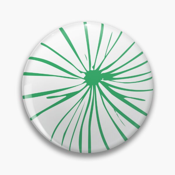 Item preview, Green Abstract Flower Burst | Modern Minimal Floral Design | Transparent Background designed and sold by SurfaceLab.