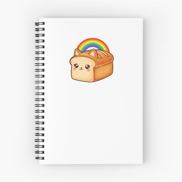Item preview, Rainbow Kitten Bread designed and sold by The sticker haven.