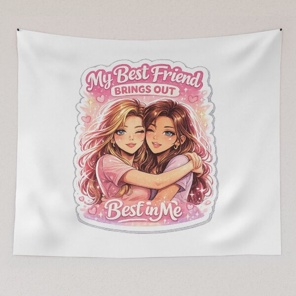 Item preview, My best friend brings out best in me designed and sold by lorand-designs.
