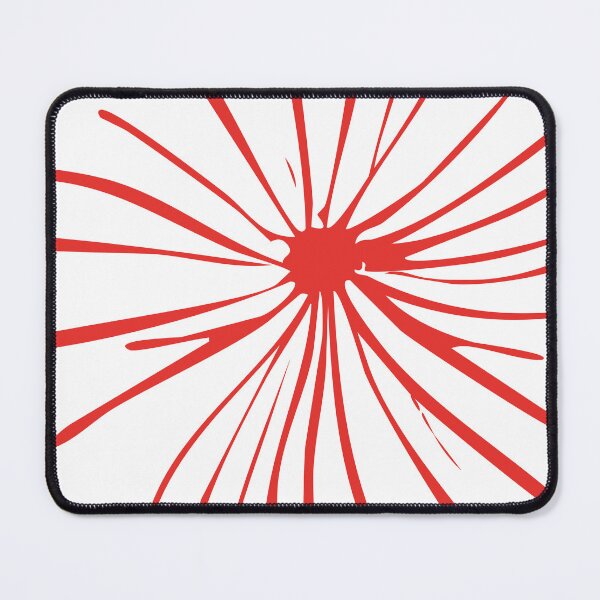 Item preview, Red Abstract Flower Burst | Bold Modern Floral Design | Transparent Background designed and sold by SurfaceLab.