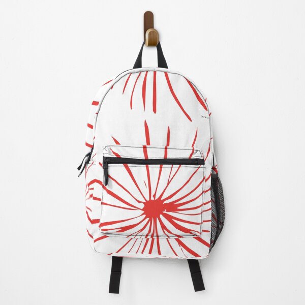 Item preview, Red Abstract Flower Burst | Bold Modern Floral Design | Transparent Background designed and sold by SurfaceLab.