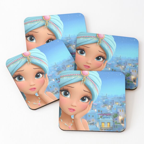 Item preview, Enchanting Woman in a Magical Cityscape Background designed and sold by Artessie.