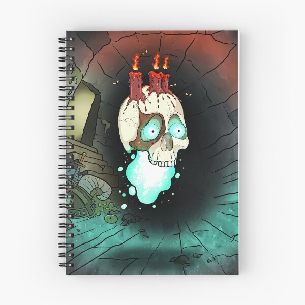 Item preview, Severus the Servant Skull designed and sold by SideQuest - Scribbled Chaos!.