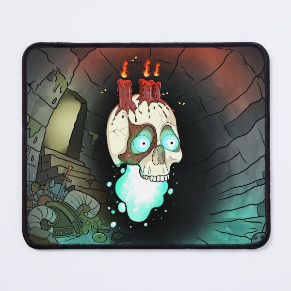 Item preview, Severus the Servant Skull designed and sold by SideQuest - Scribbled Chaos!.