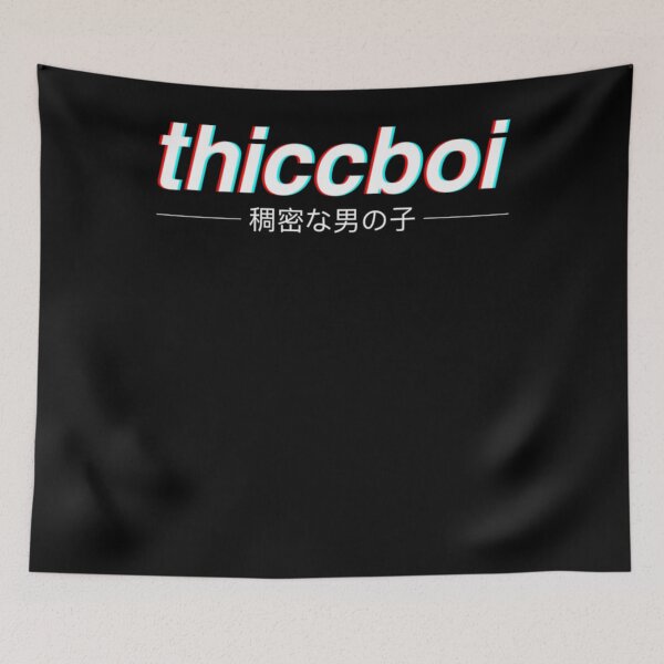 Item preview, Aesthetic Japanese Thicc Boi Logo  designed and sold by Paranoidpig.