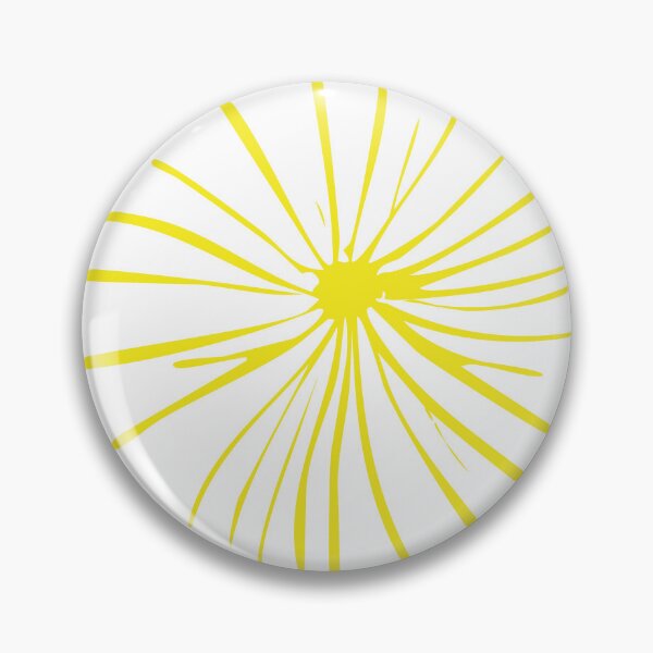 Item preview, Yellow Abstract Flower Burst | Modern Radial Floral Design | Transparent Background designed and sold by SurfaceLab.
