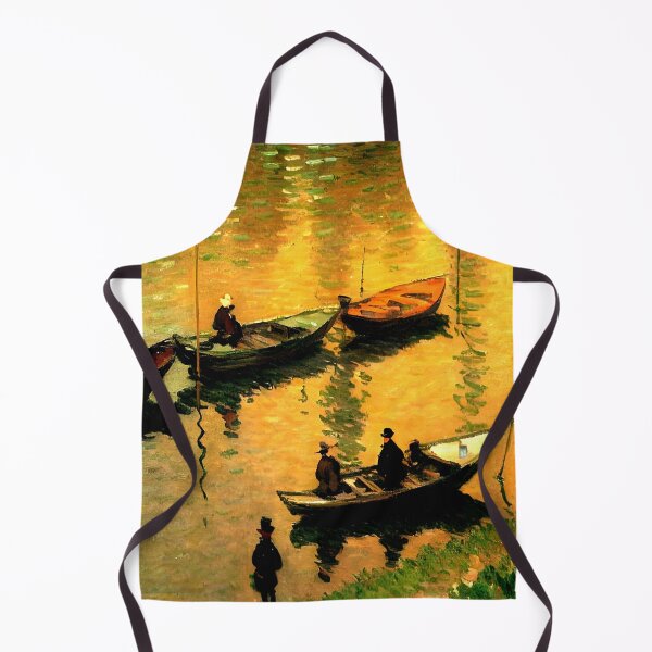 Item preview, Anglers on the Seine at Poissy designed and sold by artdesignsnow.