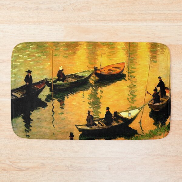 Item preview, Anglers on the Seine at Poissy designed and sold by artdesignsnow.