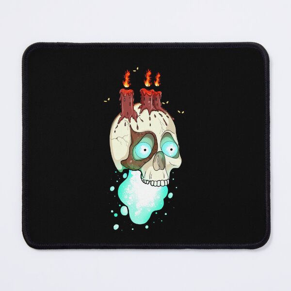 Item preview, Severus the Servant Skull designed and sold by SideQuest - Scribbled Chaos!.