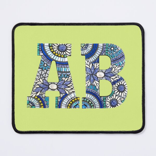 Item preview, Initials AB designed and sold by TasseABdes.