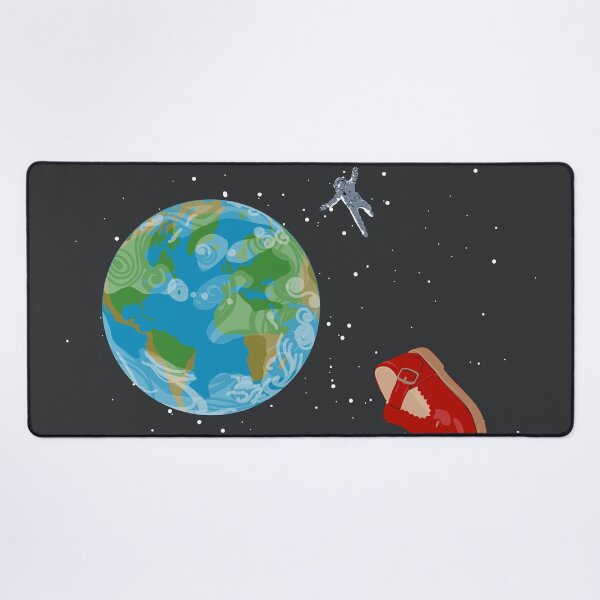 Item preview, Earth astronaut red shoe - Illustrated series designed and sold by helengarvey.
