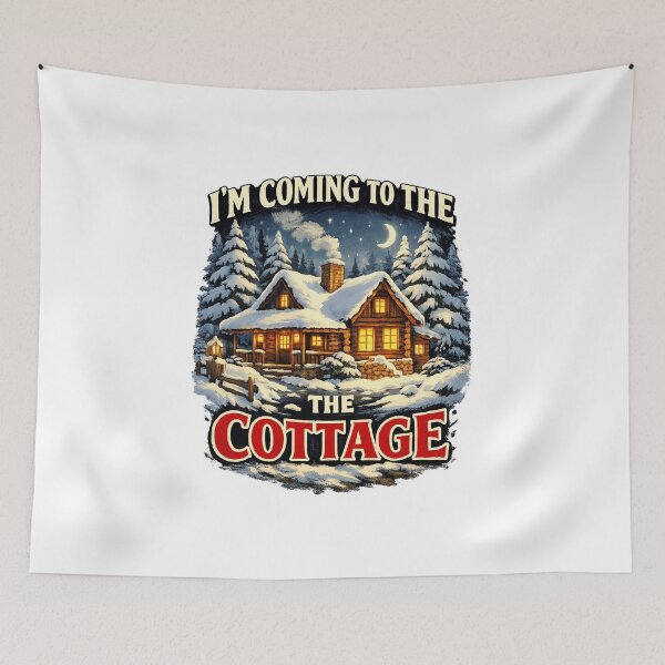 Item preview, I’m Coming to the Cottage designed and sold by Art for Every Person.