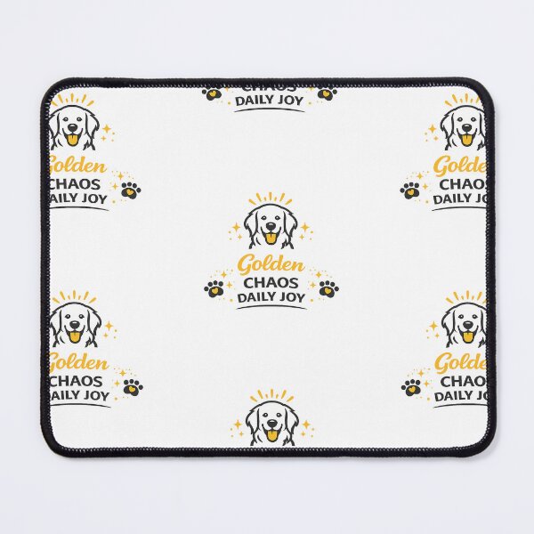 Item preview, Golden Chaos Daily Joy Golden Retriever Gift designed and sold by WildVista.