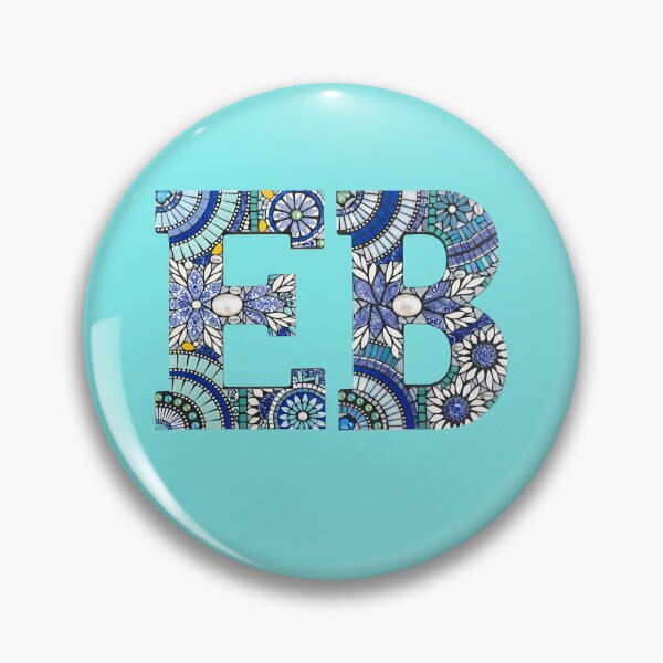Item preview, initials EB designed and sold by TasseABdes.
