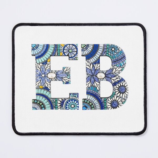Item preview, initials EB designed and sold by TasseABdes.