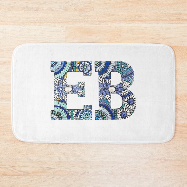Item preview, initials EB designed and sold by TasseABdes.