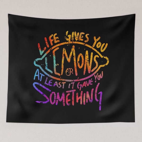 Item preview, Life Gives You Lemons At least It Gave You Something AJR LEMONS RAINBOWS  designed and sold by Paranoidpig.