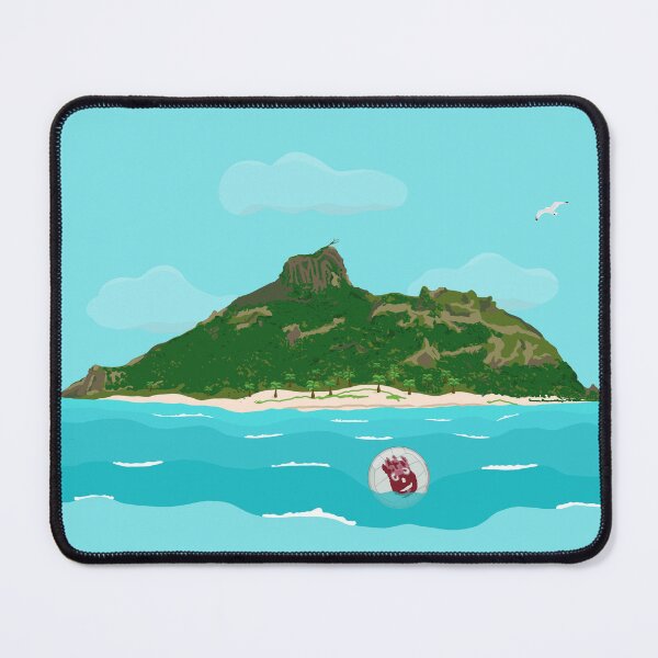 Item preview, Island volleyball handprint - Illustrated series designed and sold by helengarvey.
