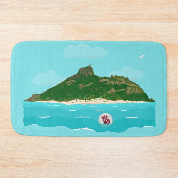 Item preview, Island volleyball handprint - Illustrated series designed and sold by helengarvey.