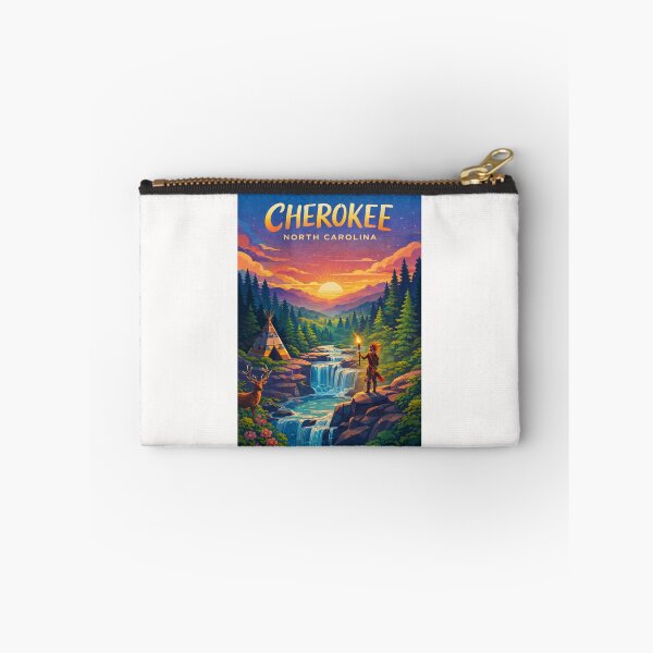 Item preview, Cherokee North Carolina Great Smoky Mountains Oconaluftee River designed and sold by Places On Earth.