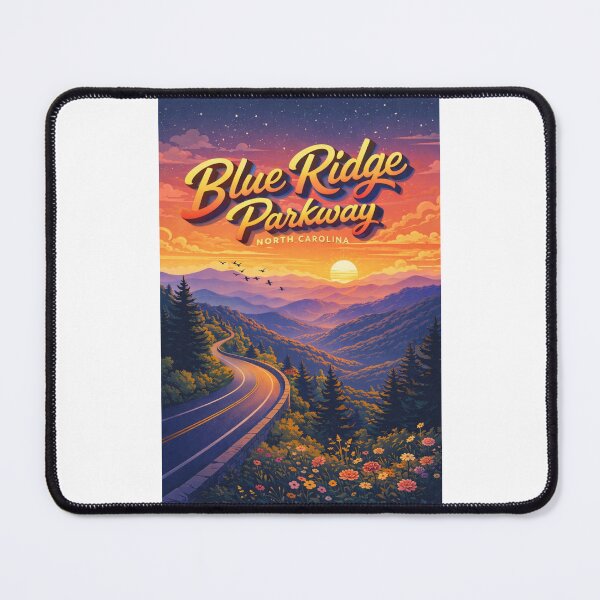 Item preview, Blue Ridge Parkway North Carolina Appalachian Mountains Scenic Drive designed and sold by Places On Earth.